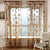 HOT SALE! Sunflower Sheer Tulle Window Interior Curtain Valance Door Room Divider Drape Decoration Curtains