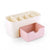 Plastic Makeup Organizer Box Jewelry Cosmetic Storage Box with Drawer Lipstick Holder Desktop Sundry Storage Box home organizer