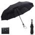 Wind Resistant Three Folding Automatic Umbrella Rain Women Auto Luxury Big Windproof Umbrellas Men Frame Windproof 10K Parasol