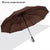 Wind Resistant Three Folding Automatic Umbrella Rain Women Auto Luxury Big Windproof Umbrellas Men Frame Windproof 10K Parasol