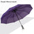 Wind Resistant Three Folding Automatic Umbrella Rain Women Auto Luxury Big Windproof Umbrellas Men Frame Windproof 10K Parasol