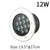 LED Underground light 5W 10W COB Floor Lamp Outdoor Ground Spot Landscape Garden Square Path Buried Yard 85-265V DC12V 24V IP68