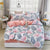 Butterfly Cartoon 4pcs Kid Bed Cover Set Cartoon Duvet Cover Adult Child Bed Sheets and Pillowcases Comforter Bedding Set 61003