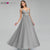 Ever Pretty Tulle Bridesmaid Dresses Women V-Neck Appliques Elegant Long Dresses For Wedding Party EP00930 Vestidos De Madrinha