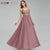 Ever Pretty Tulle Bridesmaid Dresses Women V-Neck Appliques Elegant Long Dresses For Wedding Party EP00930 Vestidos De Madrinha