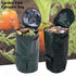 Organic Waste Kitchen Garden Yard Compost Bag Environmental PVC Cloth Planter Kitchen Waste Disposal Organic Compost Bag