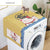 Geometric Cotton Linen waterproof Dust Covers Washing Machine Covers Refrigerator organizer Fridge Dust Cover Home Decor lavador