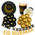 6pcs EID MUBARAK cup&plate Ramadan kareem With eid ramadan banner Home decoration Islam element balloon kit moon&star mosque