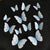 12Pcs/set Ambilight 3D Butterfly Wall Sticker Butterflies home decoration room decor Fridge Magnet wall stickers for wedding