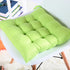 Solid Color Thick Brushed Fabric Elastic Square Chair Cushions Washable Seat Cushion Floor Pillow Outdoor Modern Home Decor