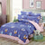 Flower Geometric Printed 4pcs Kid Bed Cover Set Cartoon Duvet Cover Bed Sheets and Pillowcases Comforter Bedding Set 61002