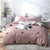 Flower Geometric Printed 4pcs Kid Bed Cover Set Cartoon Duvet Cover Bed Sheets and Pillowcases Comforter Bedding Set 61002