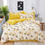 Cute Apple Pure Cotton Bedding Sets Duvet Cover Pillowcase Flat Bed Sheet bed linen King Queen Single Double Full 3/4pcs