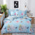 Cute Apple Pure Cotton Bedding Sets Duvet Cover Pillowcase Flat Bed Sheet bed linen King Queen Single Double Full 3/4pcs