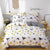 Cute Apple Pure Cotton Bedding Sets Duvet Cover Pillowcase Flat Bed Sheet bed linen King Queen Single Double Full 3/4pcs