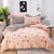 Cute Apple Pure Cotton Bedding Sets Duvet Cover Pillowcase Flat Bed Sheet bed linen King Queen Single Double Full 3/4pcs