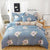 Cute Apple Pure Cotton Bedding Sets Duvet Cover Pillowcase Flat Bed Sheet bed linen King Queen Single Double Full 3/4pcs