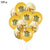 Eid Mubarak Banner Balloons Ramadan Kareem Decoration Ramadan Mubarak Muslim Islamic Festival Party DIY Decorations