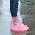 1 pair Waterproof Shoe Covers Fashion Rain Boots Women Outdoor Non-Slip Silicone Shoe Covers Man Reusable Rubber Boots