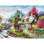 Landscape village scenery new arrival DIY Crystal full drill square 5D diamond painting cross stitch kit mosaic round rhinestone