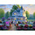 Landscape village scenery new arrival DIY Crystal full drill square 5D diamond painting cross stitch kit mosaic round rhinestone