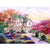 Landscape village scenery new arrival DIY Crystal full drill square 5D diamond painting cross stitch kit mosaic round rhinestone