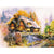 Landscape village scenery new arrival DIY Crystal full drill square 5D diamond painting cross stitch kit mosaic round rhinestone